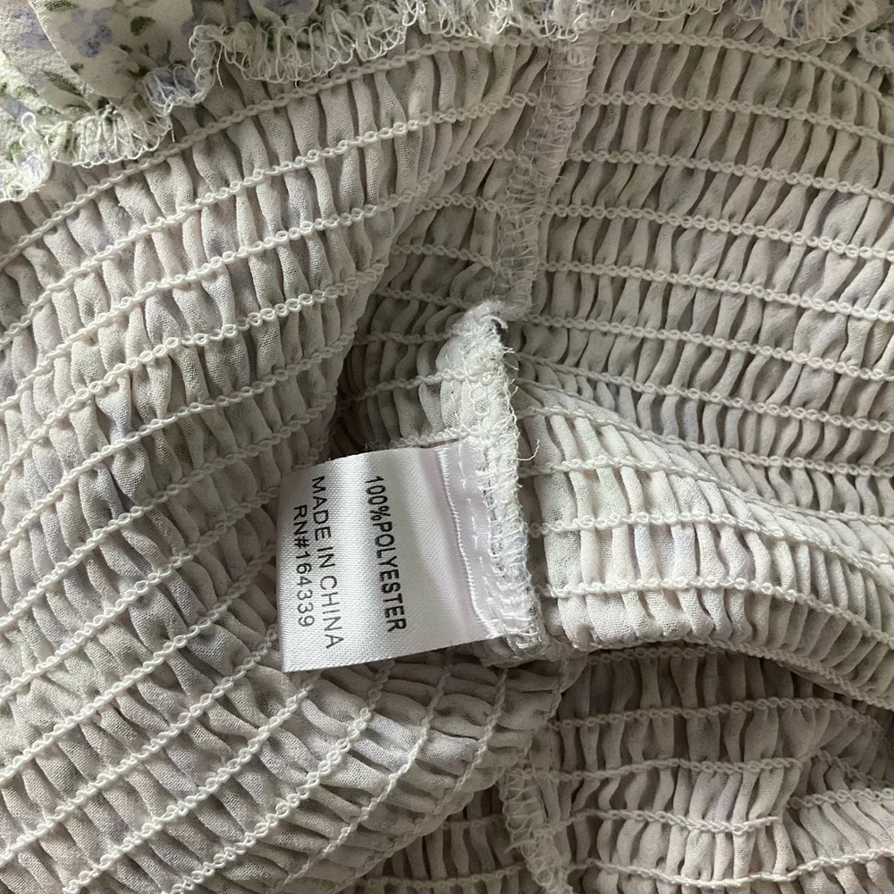 Petal and Pup Leia Long Sleeve Midi Bodycon Square Neck Grey Dress US 2 - Picture 8 of 8